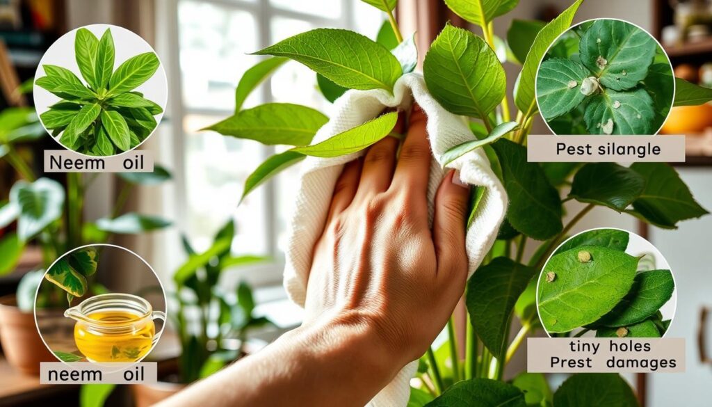 caring for infested indoor plants