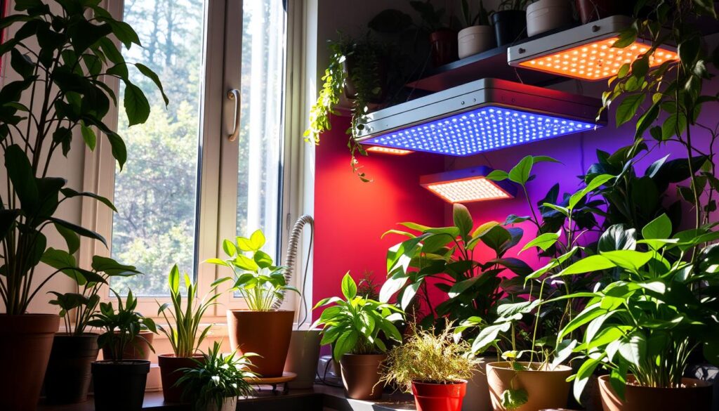 how to choose indoor plant lighting