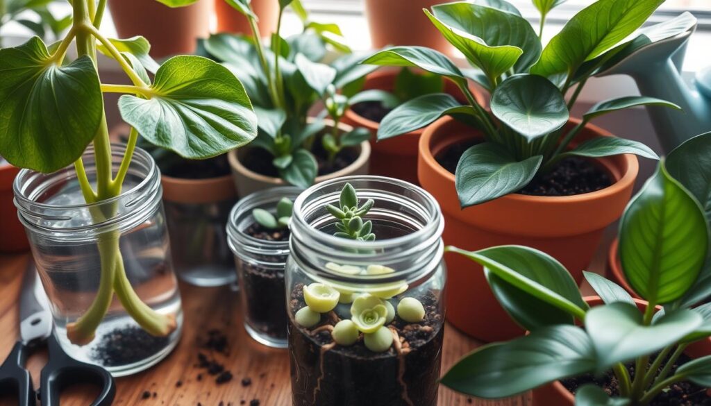 how to propagate common indoor plants