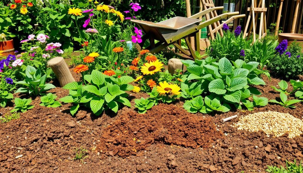 organic gardening tips with organic fertilizers