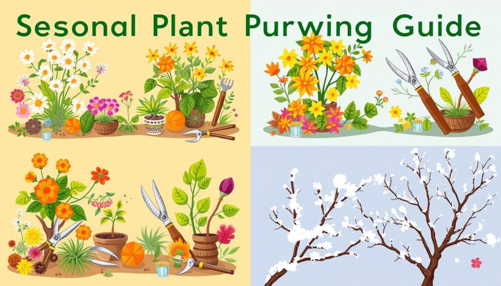 seasonal plant pruning guide